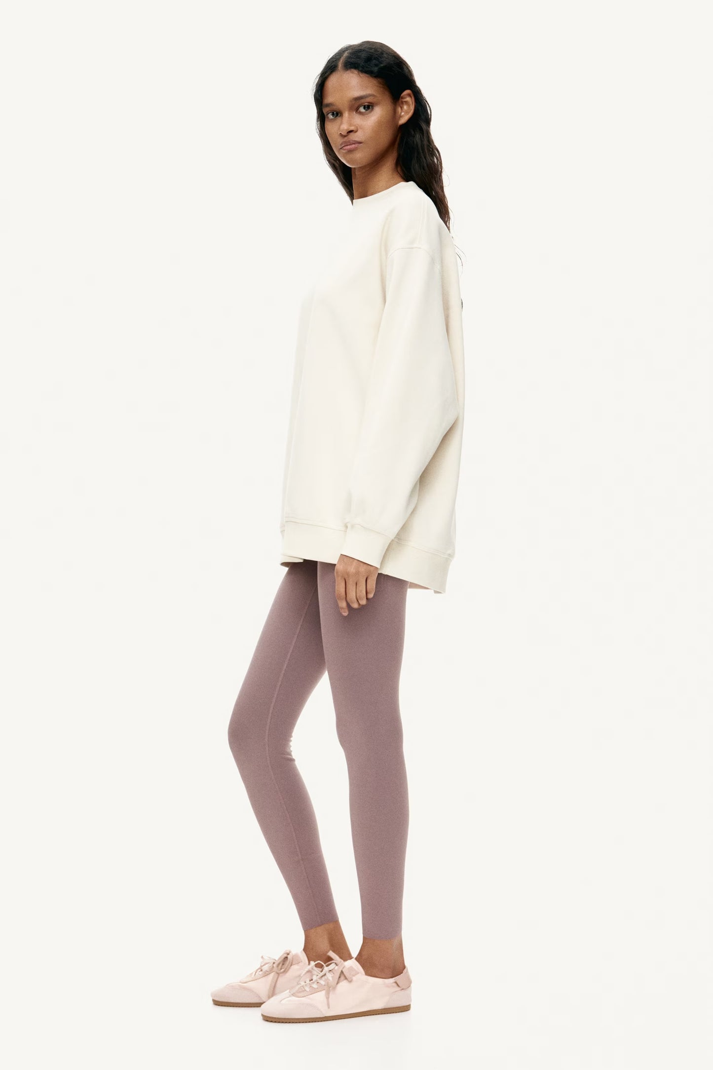 SUDADERO OVERSIZE BLANCO