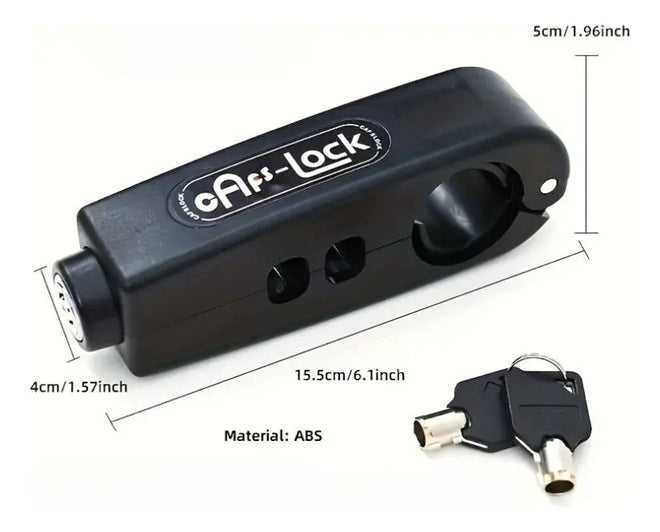 CANDADO ANTIROBO MANILAR MOTO EBike