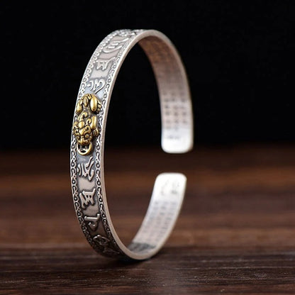 Pulsera Budista de Cobre Ajustable para Hombre