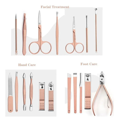 Set de Manicura y Pedicura Rosa G