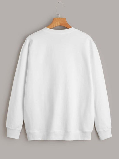SUDADERO OVERSIZE BLANCO